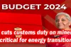 FM cuts customs duty on minerals critical for energy transition 