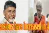 Pensions have increased in AP CM Nara Chandrababu Naidu