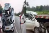 Four killed as van rams into stationary truck in Andhra Pradesh