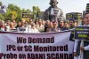 INDIA bloc MPs hold protest over Adani issue on Parliament premises