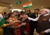 PM Modi meets Indian diaspora at Guyana