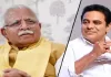 BRS leader Rama Rao meets Union Minister Khattar, alleges corruption in AMRUT tenders