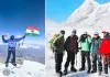 Nalanda’s student Vineel Sagar climbs Mt. Elbrus 