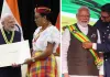 Guyana, Dominica confer top awards on PM Modi