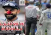 Australian Media Criticizes Kohli After On-Field Argument