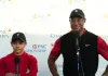 Tiger Woods and son Charlie share the lead at PNC Championship