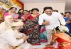 CM Jagan and Wife Bharathi Bless Newlyweds in Pulivendula