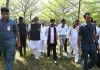 Telangana CM Revanth Reddy visits Kanha Shanti Vanam