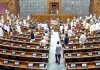 RS adjourned till noon amid opposition ruckus over delimitation