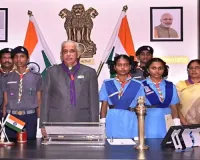 75th Foundation Day Celebration of Bharat Scouts and Guides at Raj Bhavan