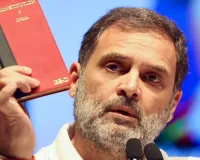 Rahul Gandhi using 'red book' to seek help from 'urban Naxals': Fadnavis 