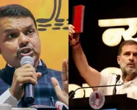 Rahul Gandhi using 'red book' to seek help from 'urban Naxals': Fadnavis