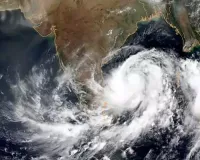 Low Pressure in the Bay of Bengal