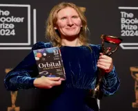 British author Samantha Harvey wins Booker Prize for space tale 'Orbital'