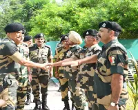 BSF additional DG reviews security in border areas of Jammu