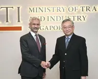 EAM Jaishankar discusses ties with Singaporean leaders