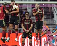 Messi and Inter Miami ousted from MLS playoffs. Atlanta United upsets top seeds 3-2 in Game 3