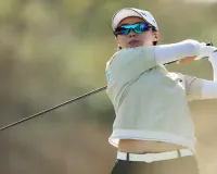 Narin An leads with a 64 in the wind as Nelly Korda struggles in LPGA finale