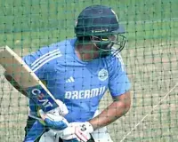 Skipper Rohit Sharma hit nets following arrival in Perth, will play two-day game in Canberra