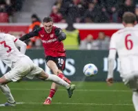 Wirtz, Schick star for Leverkusen in rout of Freiburg and keep pressure on Bayern 