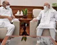 Sharad Pawar meets PM Modi along with two farmers from Maharashtra