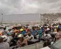 French president arrives in Mayotte to survey Cyclone Chido damage