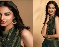 Meenakshi’s Green and Gorgeous Look!