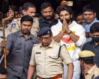 Pushpa 2 screening death case: Allu Arjun walks out of Hyderabad prison after spending night