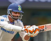 Jadeja makes fifty as India reach 180/6 as rain stops play again