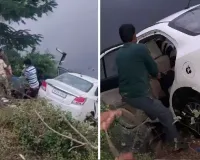 Five killed as speeding car falls into lake in Telangana