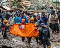 Landslides, flash floods hit Indonesia's Java island, leaving 10 dead, 2 missing