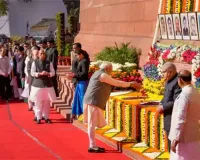 Vice President, PM, Parliamentarians pay floral tributes to Parliament attack martyrs