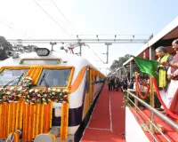 President Murmu lays foundation for three new railway lines in Odisha