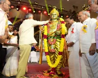 Chandrababu Naidu Honors Veteran Film Journalists at NTR Diamond Jubilee Celebrations