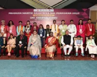 Prez confers Pradhan Mantri Rashtriya Bal Puraskar on 17 children for excellence in various fields