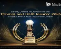 Liberty General Insurance Wins 'Prompt Insurer' Award at ET Now Insurance Summit 2024