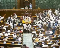 Both houses adjourned for the day amid oppn protests on Adani row, Sambhal violence