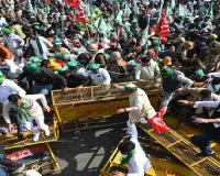 Security beefed up at Delhi's Singhu border ahead of farmers' march