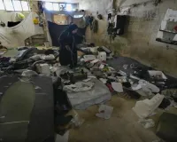 Thousands scour Syria's most horrific prison but find no sign of their loved ones