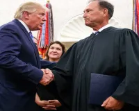 Supreme Court Justice Samuel Alito says he spoke with Trump on Tuesday