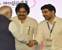 PM Modi’s Playful Remark to Nara Lokesh in Visakhapatnam