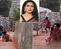 Actress Climbs Tirumala Hills on Her Knees – Viral Video