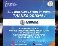 Odisha government announces three-year sponsorship for Indian kho kho team