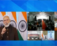 PM Modi lays foundation stone of Rayagada Railway Division building