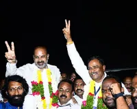 BJP backed candidates win two of three seats in MLC poll in Telangana