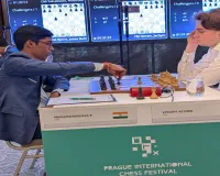 Prague Masters: Praggnanandhaa outwits Keymer to join Aravindh in lead