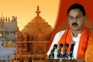 Union Minister Bhupathiraju Srinivasa Varma visited Tirumala