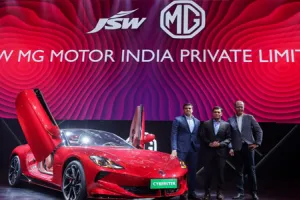 JSW MG Motor names 1st electric CUV as MG Windsor