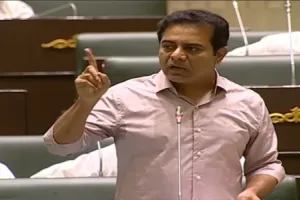 ‘They are harassing us.. KTR in the assembly..! 