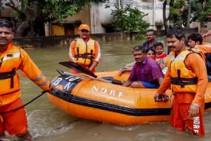 NDRF team rescues 26 villagers stranded in flood waters in Jharkhand’s Garhwa